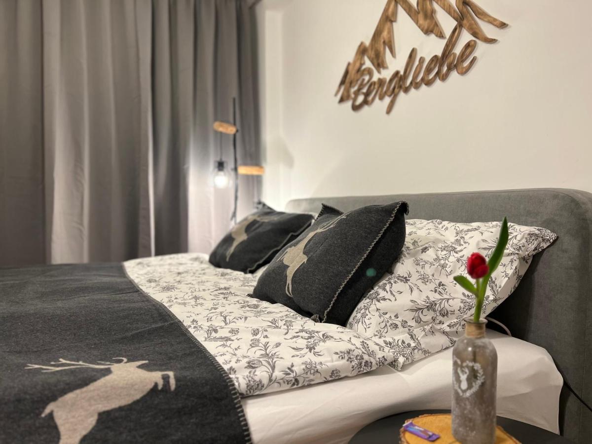Wolfgangsee Ferienappartement „Bergliebe“ Strobl Exteriér fotografie
