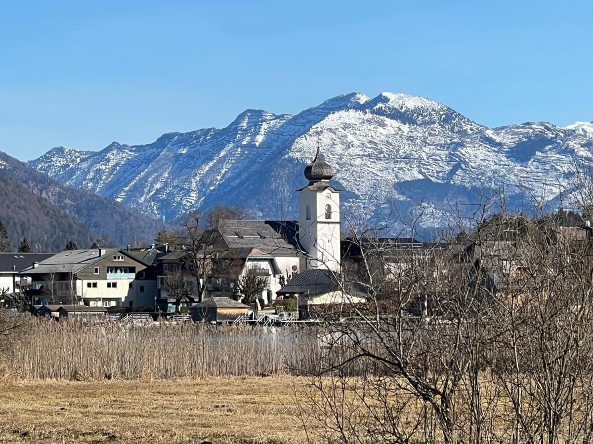 Wolfgangsee Ferienappartement „Bergliebe“ Strobl Exteriér fotografie
