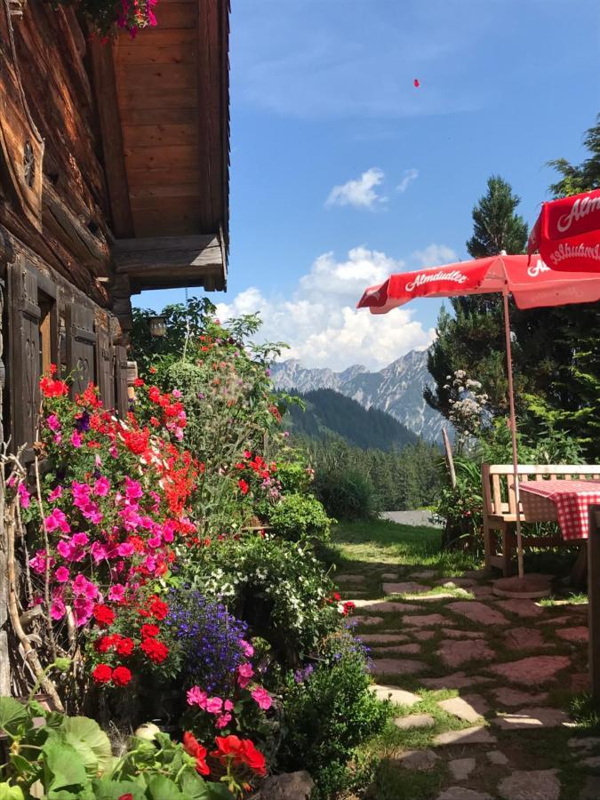 Wolfgangsee Ferienappartement „Bergliebe“ Strobl Exteriér fotografie