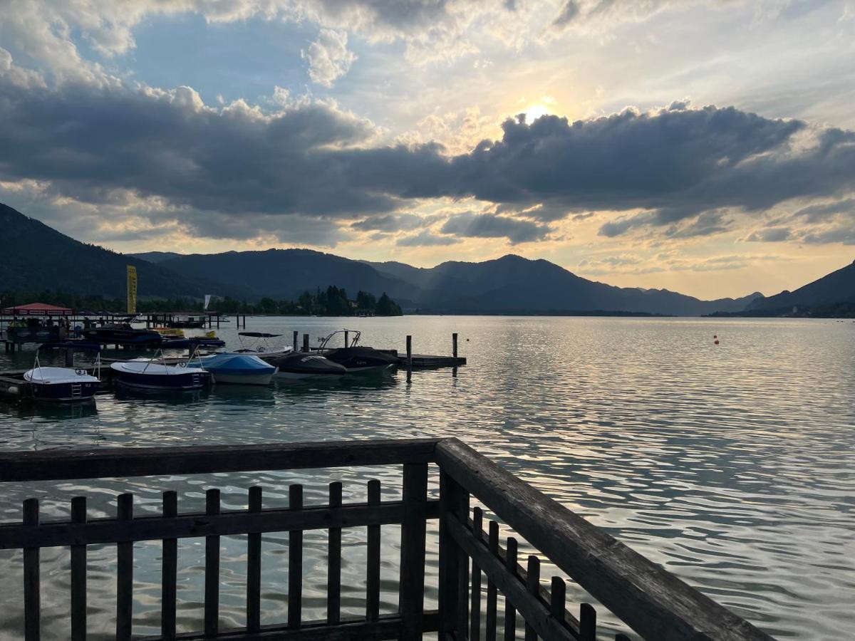 Wolfgangsee Ferienappartement „Bergliebe“ Strobl Exteriér fotografie